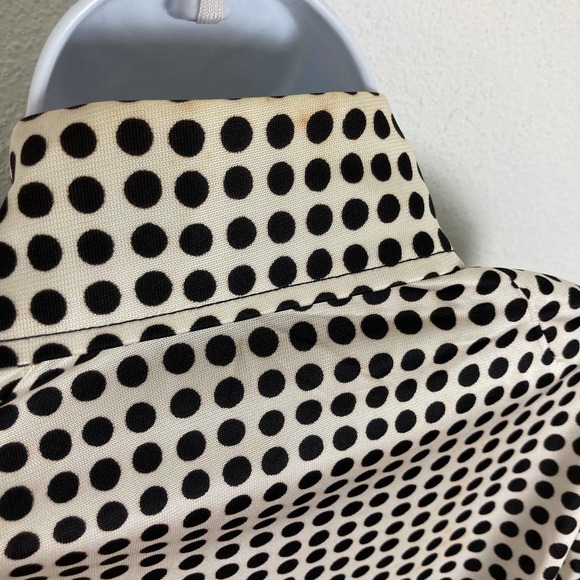 Vintage 70s Lilli Ann 3-Piece Suit Jacket Blazer Skirt Mod‎ Polka Dot // Size XS - Picture 10 of 10